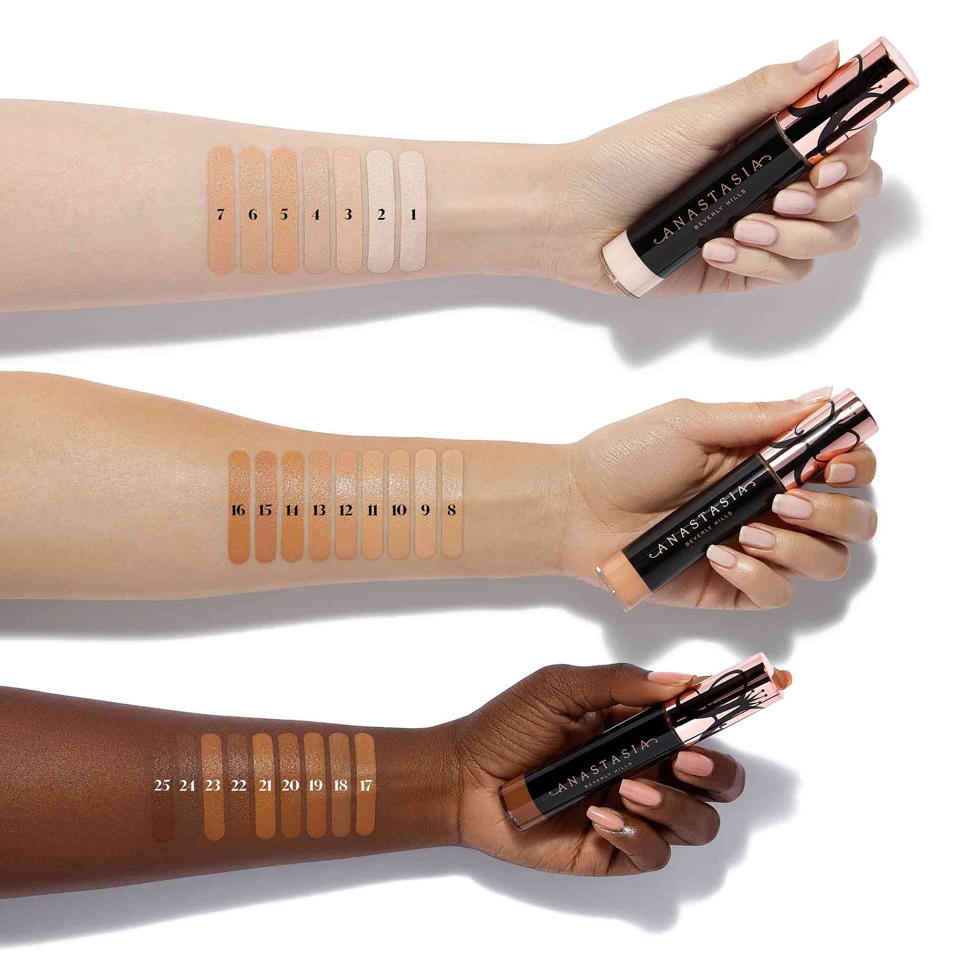 Magic Touch Concealer Arm Swatches