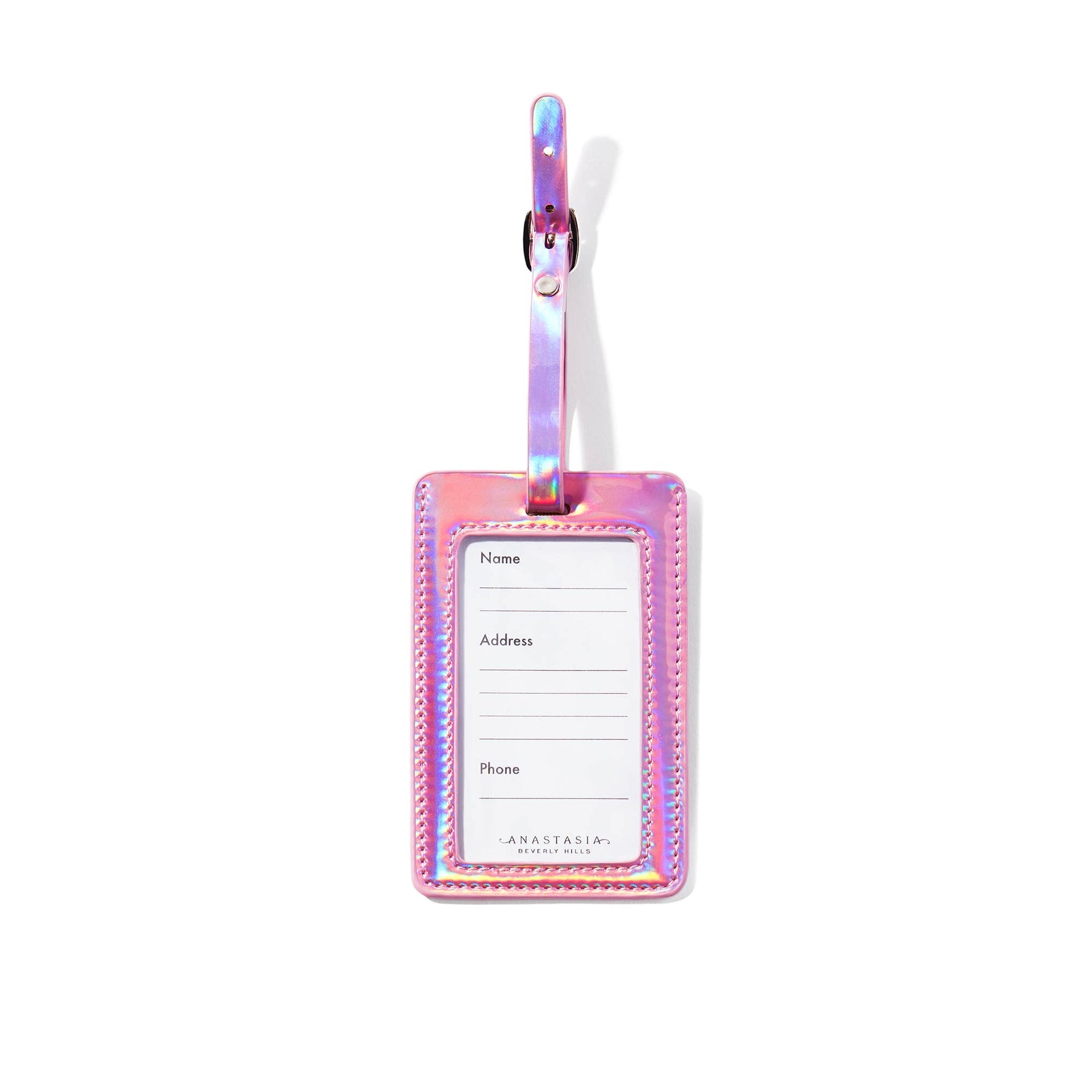 Metallic Pearly Pink | ABH Luggage Tag - Metallic Pearly Pink