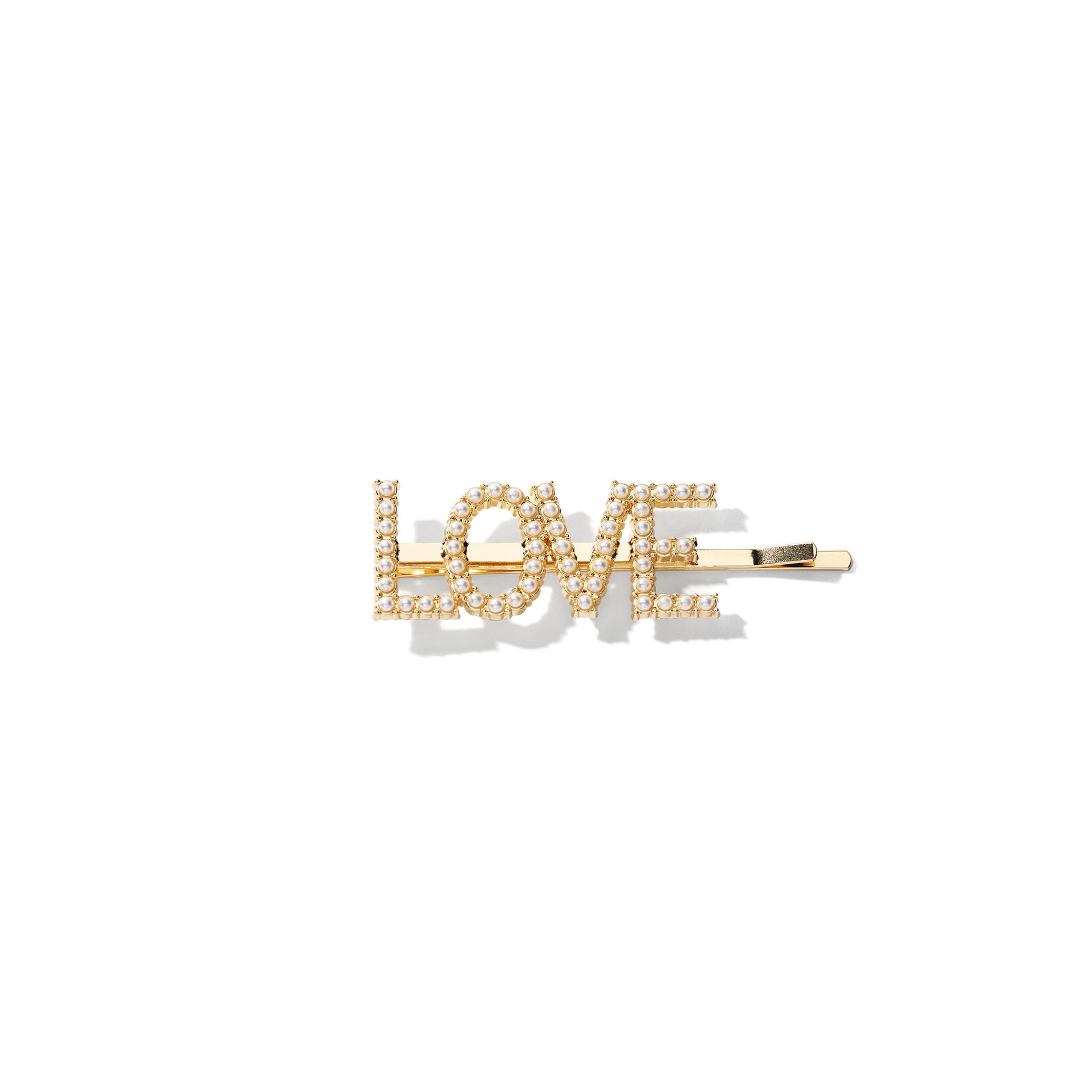 ABH Glam Hairpins - Gold Pearl Love