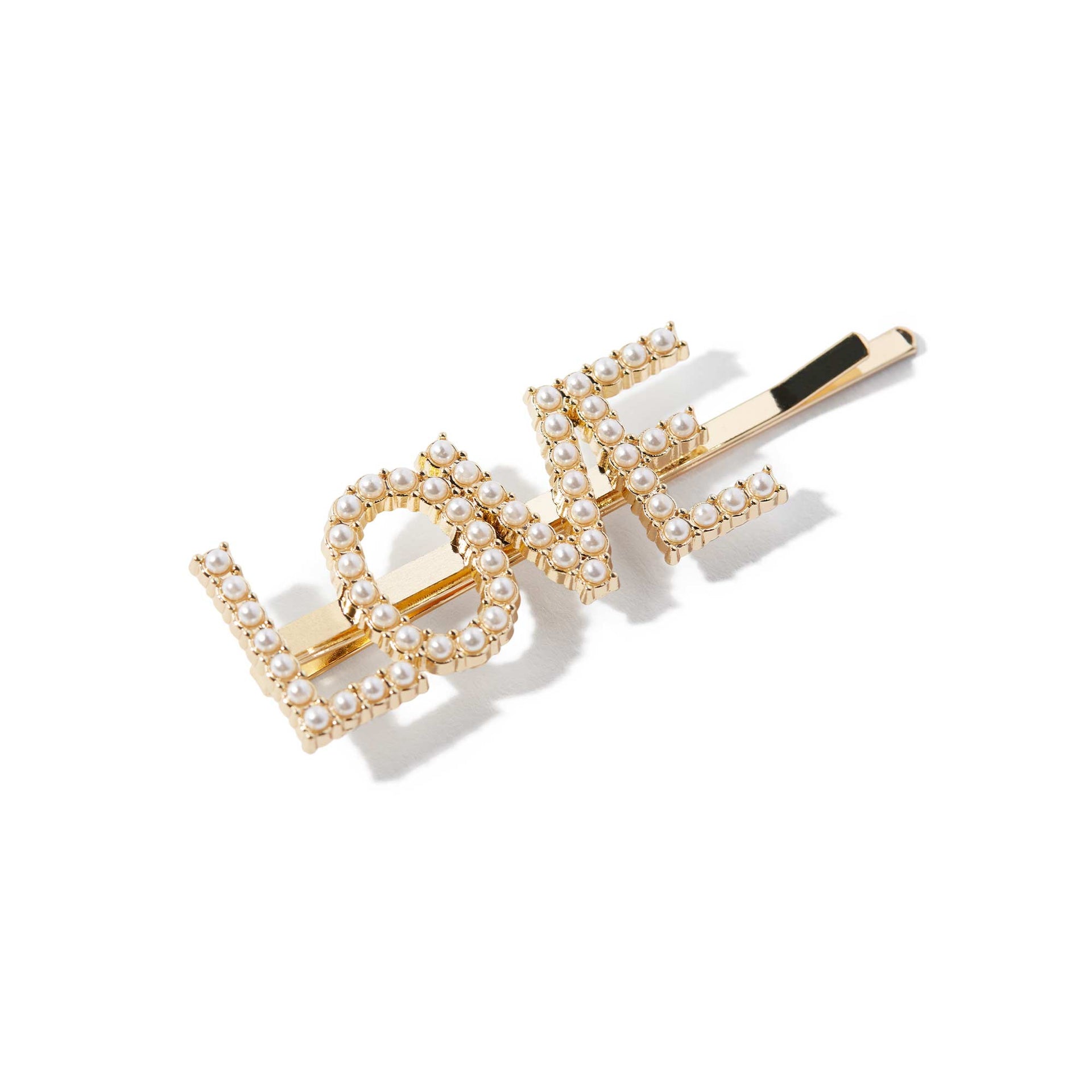 ABH Glam Hairpins - Gold Pearl Love