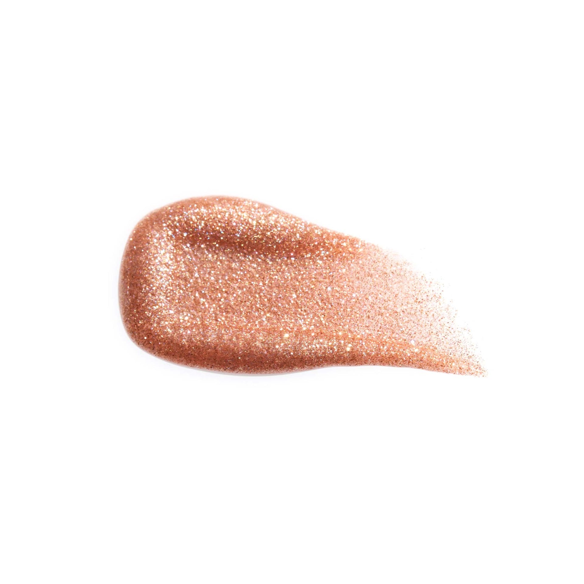 Amber Sparkle | Lip Gloss Swatch Shade Amber Sparkle