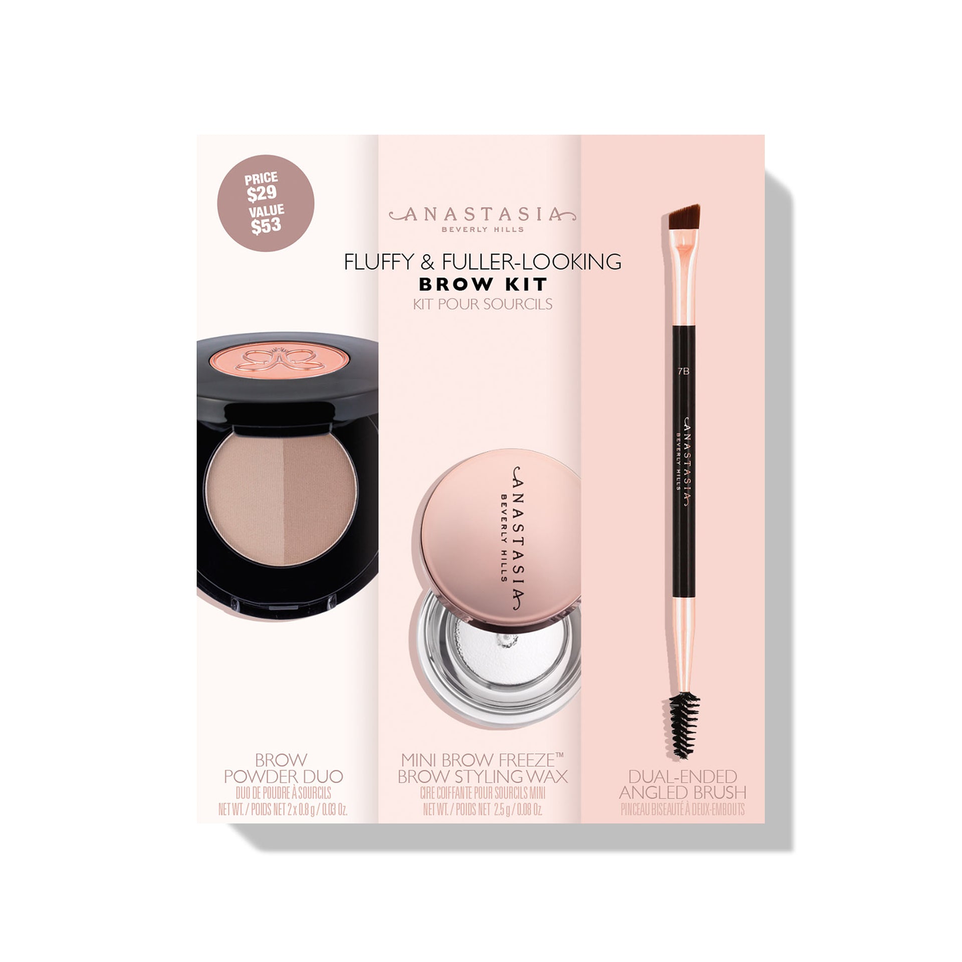 Taupe | Fluffy & Fuller-Looking Brow Kit - Taupe