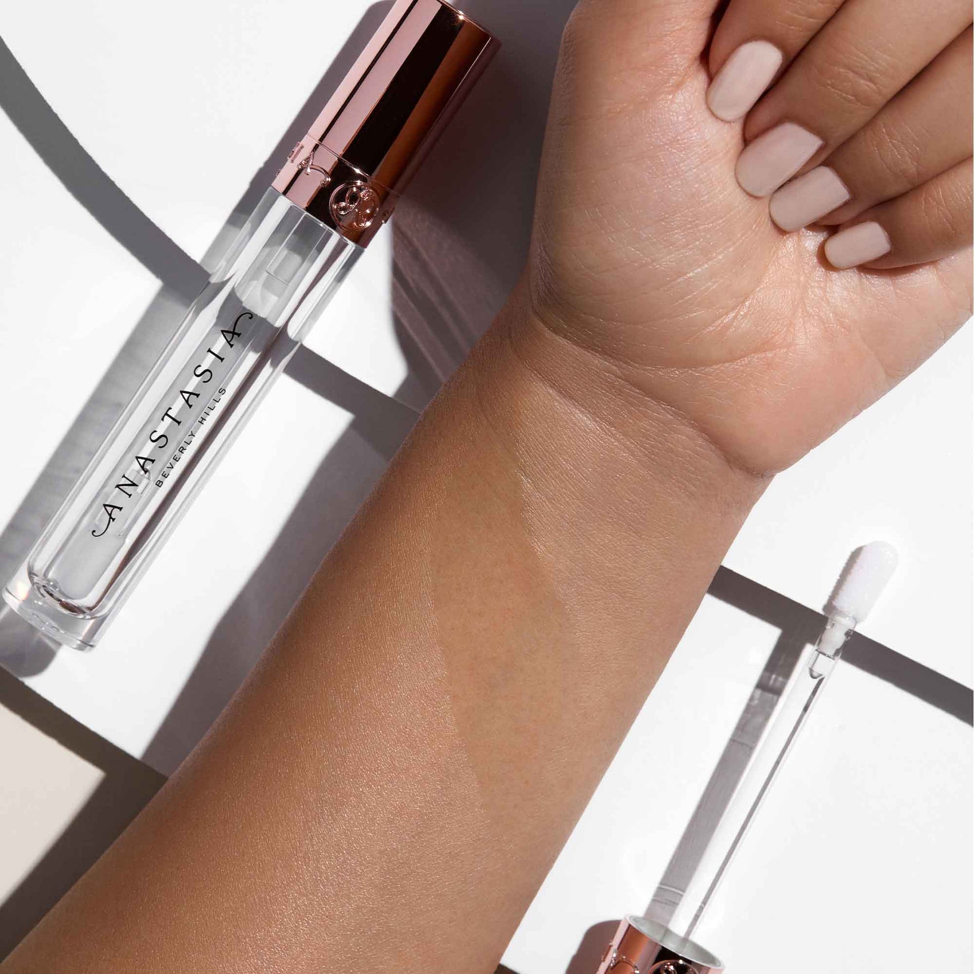 Crystal Gloss Medium Arm Swatches